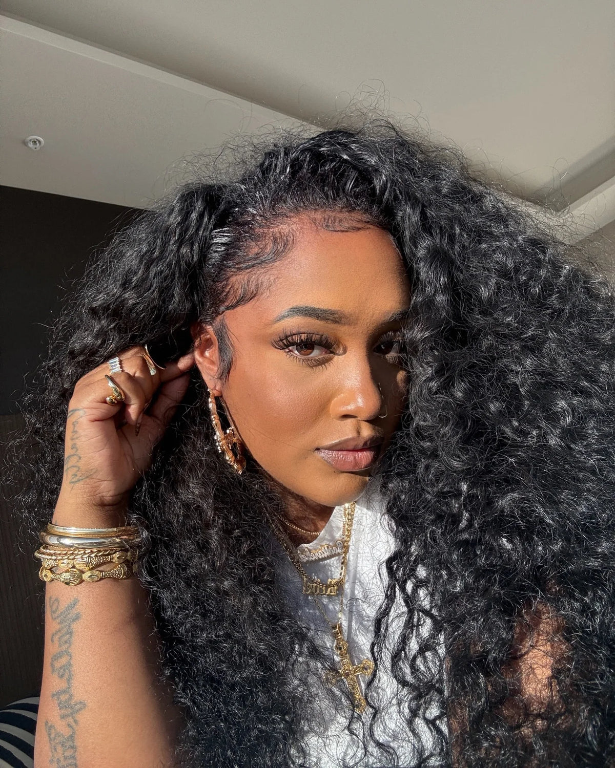 Kinky Curly 13x6 HD Lace Frontal Wig 4C Edges Curly Baby Hair For Women 7x5 Glueless Pre Cut Lace Deep Wave Wigs 100% Human Hair