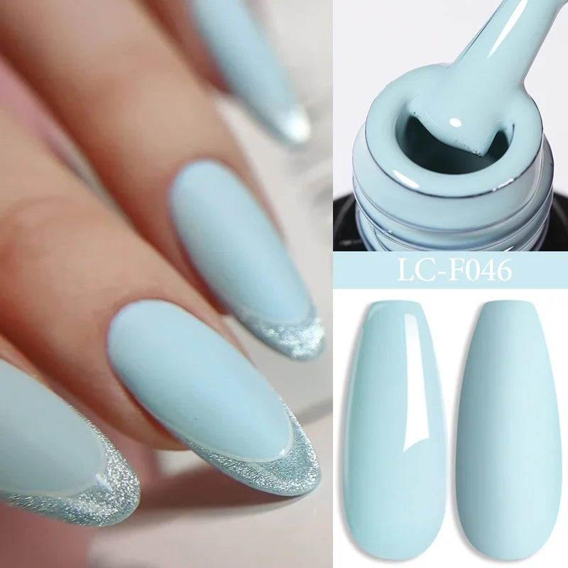 LILYCUTE 7ml Top Coat Function Gel Nail Polish Semi-permanent Soak off Reinforcement Base Gel For Nails Tools Gel Varnish