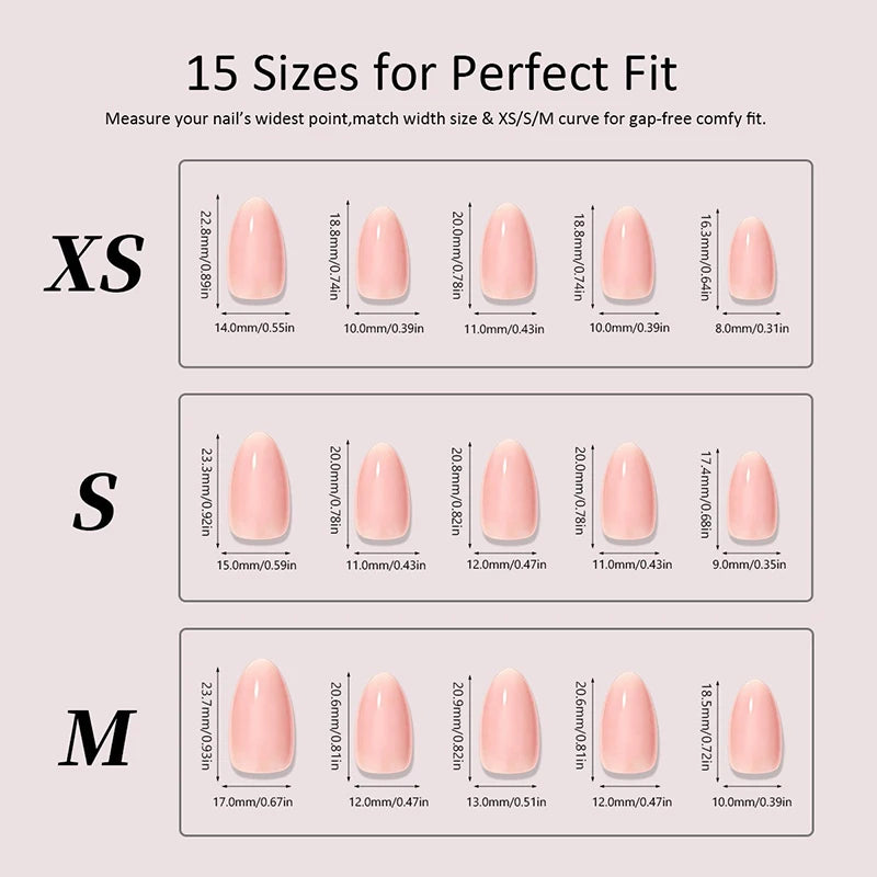 6 Sets Halloween Style Almond-Shaped Press On Nails with of 3D Embossed Pumpkin Bat Checkerboard Ghost Acrylic Fake Nail