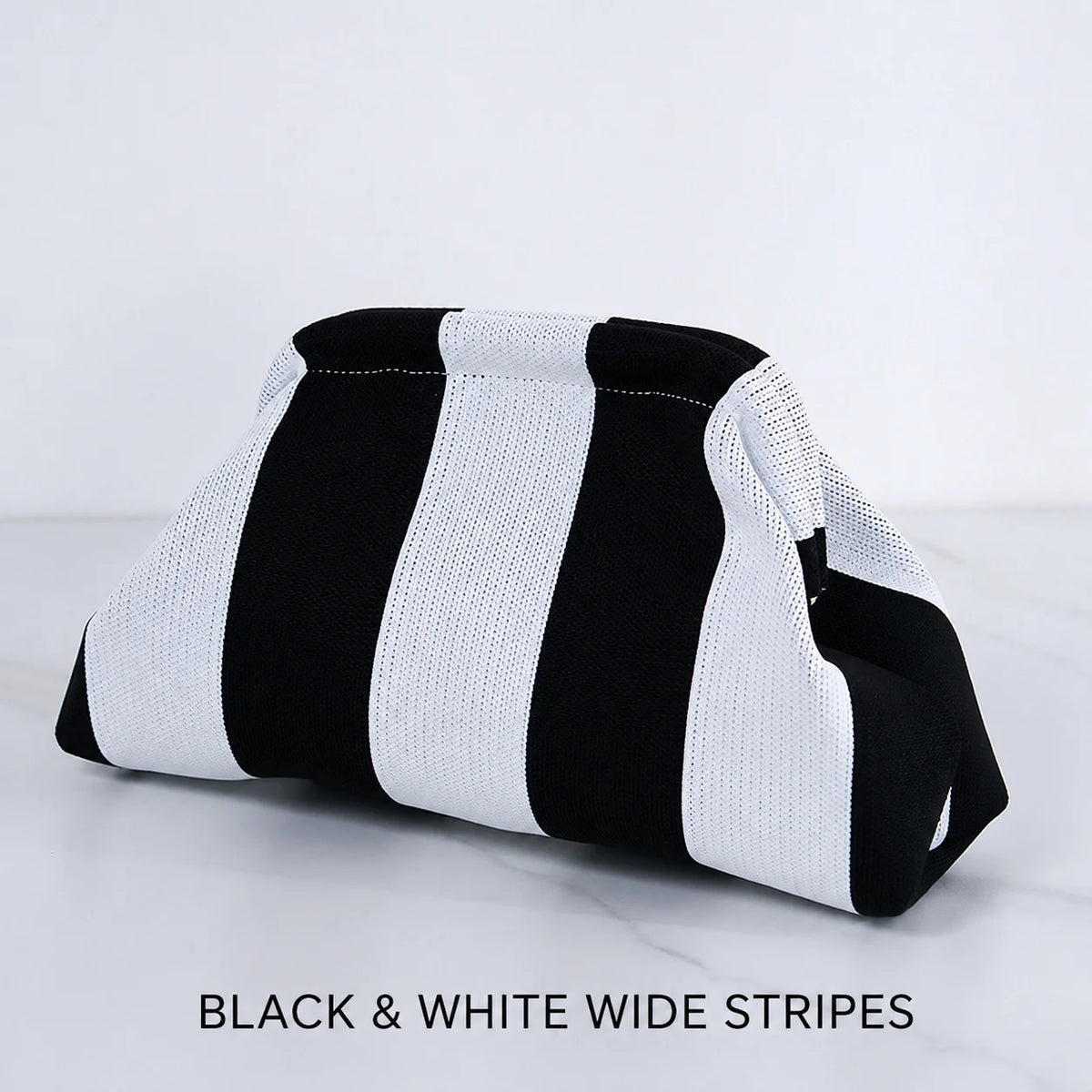 Makeup Storage Pouch Striped Geometric Cosmetic Bag Lightweight Portable Travel Toiletry Handbag For Women Organizer Purse Bags