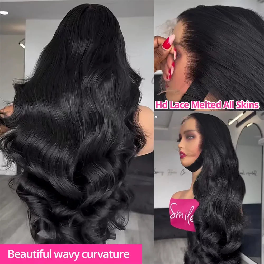 Wear and Go Glueless Wigs Pre Plucked Pre Cut Body Wave Bob Wig Human Hair wigs for black women
