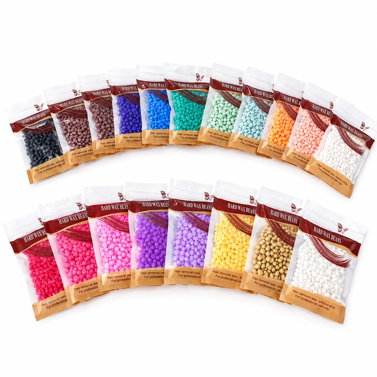 100g Male and female universal full body hair removal hard wax beans, low-temperature anti scalding rosin hair removal wax beans