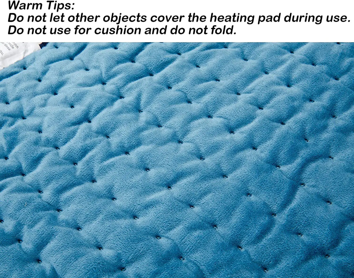 Electric Heating Pad Shoulder Back Leg Pain Relief Physiotherapy Winter Heater Timed Temperature Control Heating Blanket Mat
