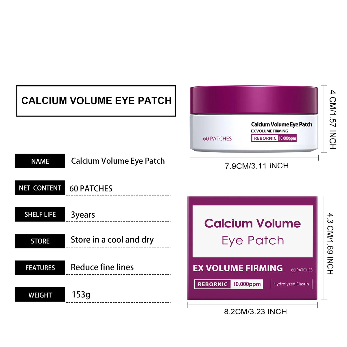 Collagen Tighten Eye Mask Reduce Dark Circles Promote Microcirculation Eyes Relieve Eye Swelling Brightening Eye Care Stickers