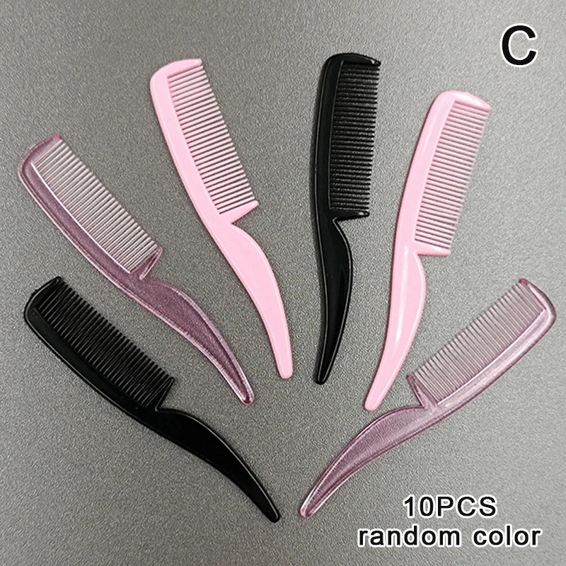 10pcs Eyebrow Comb Brush Eyelash Combs Eyelashes Brushes Mascara Wands Makeup Comb Supplies Of Lash Extension