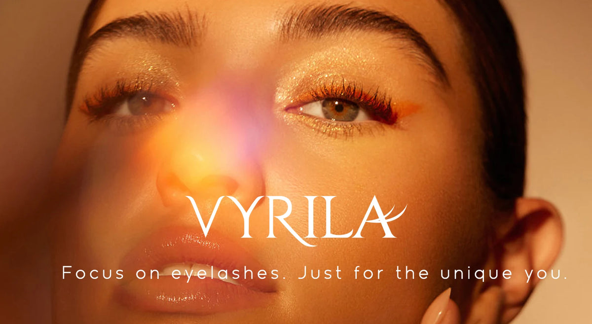 VYRILA Self Adhesive Cluster Lashes Glue-Free DIY Individual Eyelash Extension Natural Soft Lashes No Glue Needed Segmented Lash