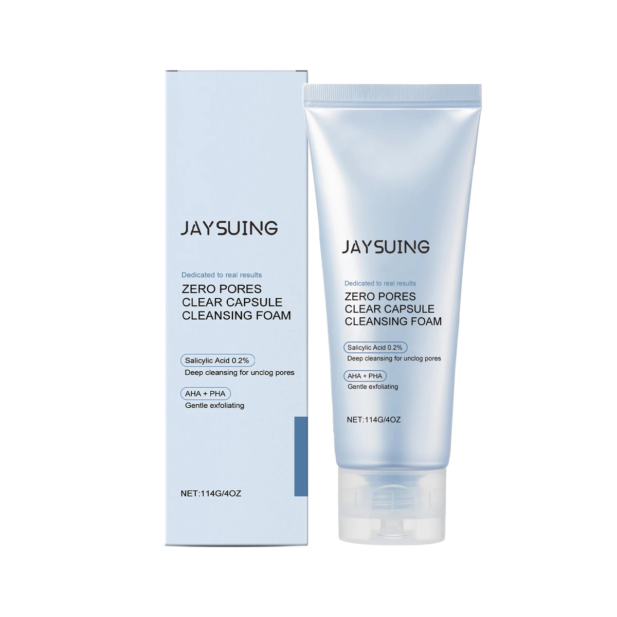 Salicylic Acid Facial Cleanser Deep Cleaning Softening Keratin Exfoliating Oil-Control Moisturizing Gently Face Cleansing Gel