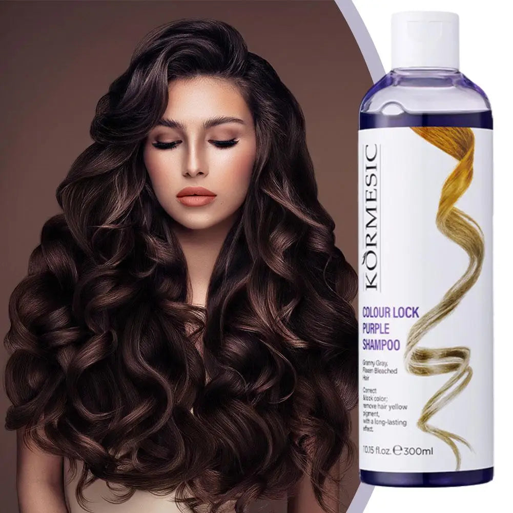 Fixed Color Shampoo Keratin Shampoo Protects Hair Color And Repairs Damaged Hair After Bleaching And Dyeing