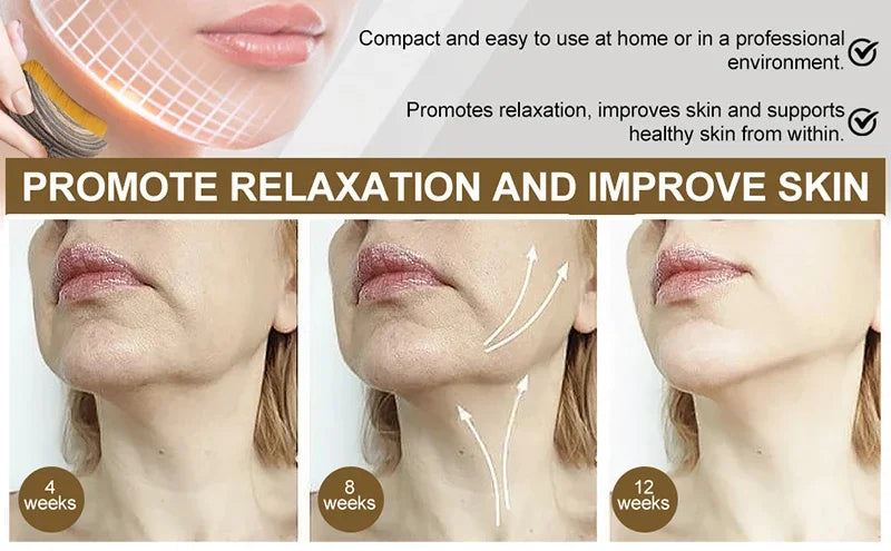 Contour Face Brushes 1Pc Lymphatic Drainage Massager Facial Massager Face Chin Skin Sculpting Tool for Face Ergonomically Makeup