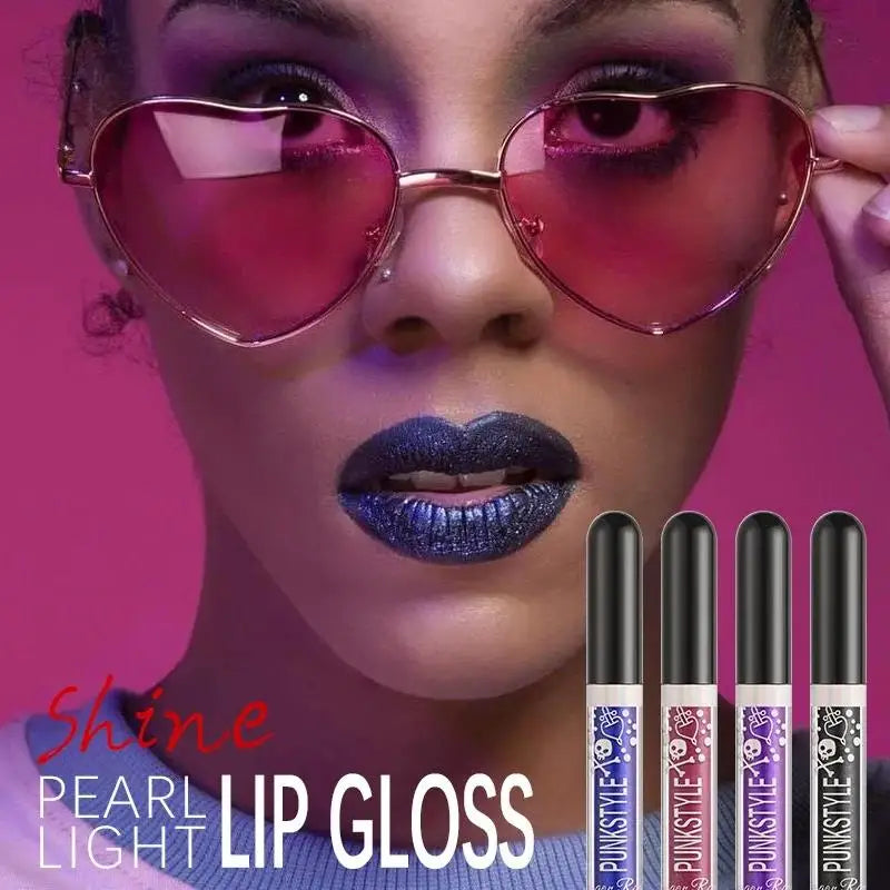 Halloween Diamond Glitter Matte Liquid Lipstick Long Lasting Waterproof Shiny Metal Lip Glaze On Stick Set