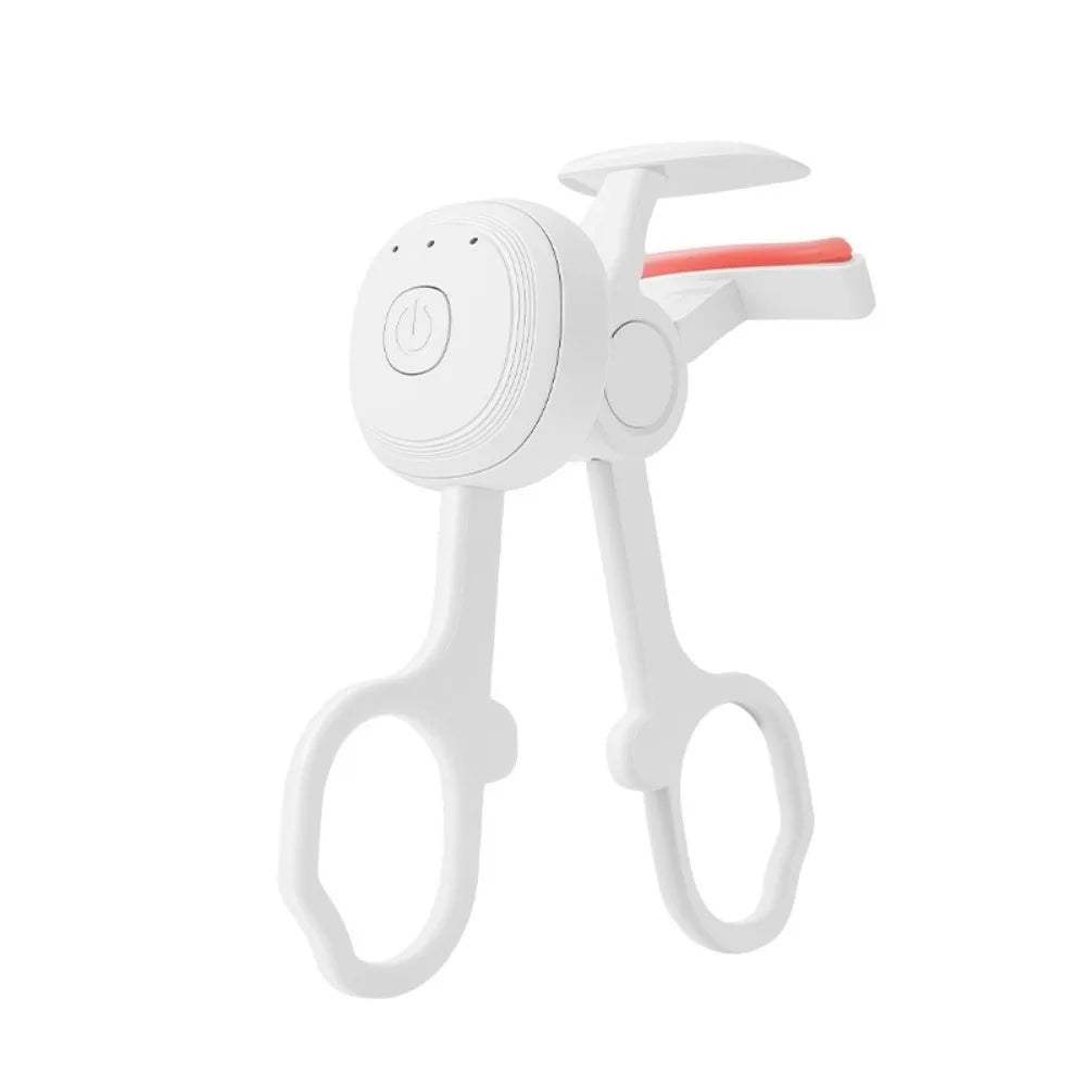 Long Lasting Electric Eyelash Curler Quick Heating Soft Silicone Heated Lash Curler USB Rechargeable Portable Lightweight