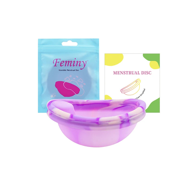 10pcs Flat Menstrual Cups Medical Silicone Period Disk Menstruation Collector Menstrual Disc Reusable Disco Femenino