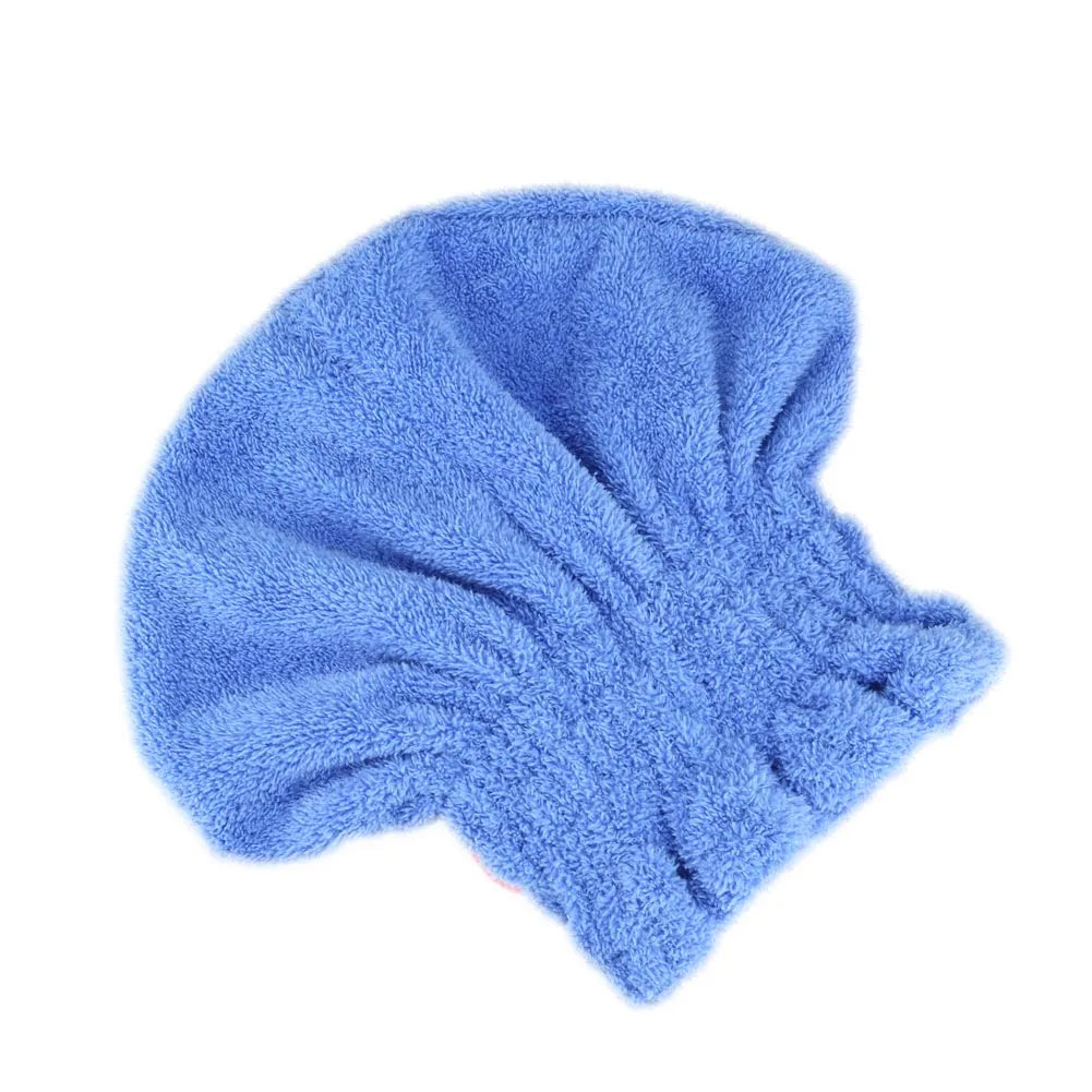 Soft Microfiber Quick Dry Hair Hat for Women Men Unisex Lightweight Towel Turban for Swimming Shower Yoga