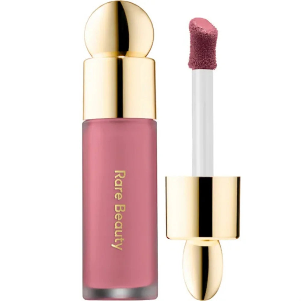 Rare Beauty Serene Gentle Mellow Solac Liquid Bronzer Shade Face Contour Smooth Highlight Mirror Lasting Natural Shadow Makeup