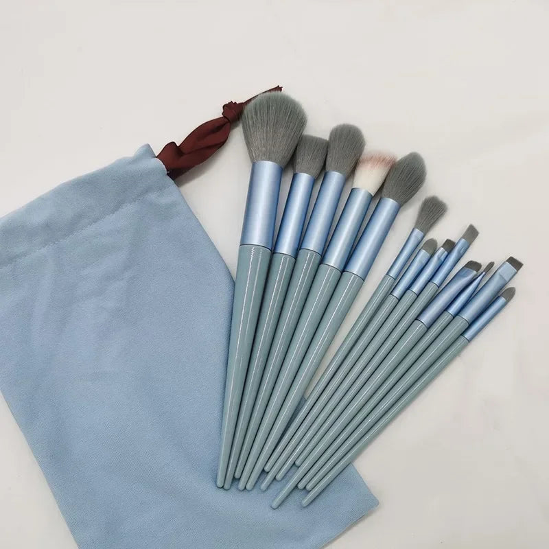8-13 Pcs Soft Makeup Brushes Set for Foundation Blush Powder Eye Shadow Highlighter Blending Make Up Cosmetic Brush Beauty Tools