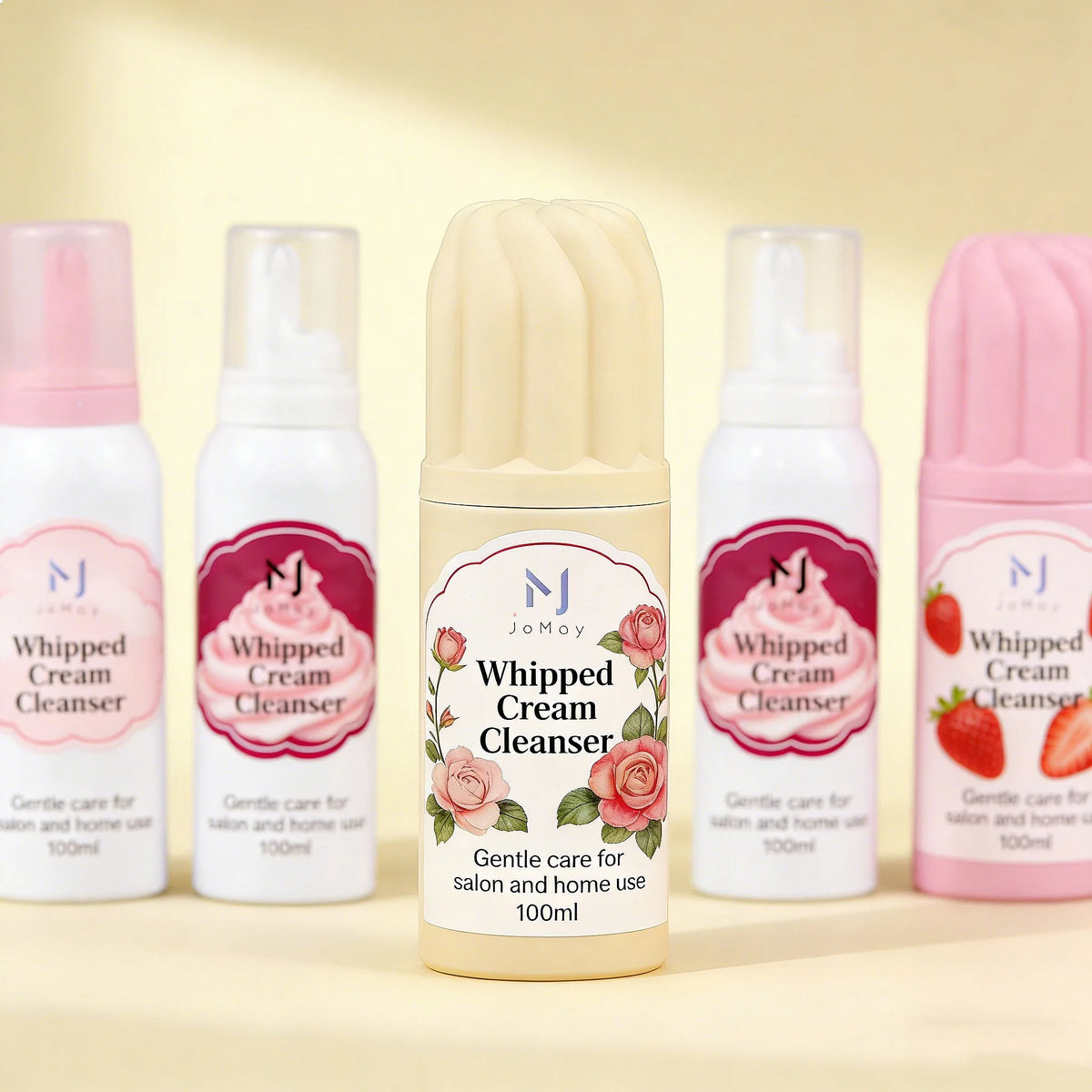 Korea High Quality Eyelash Shampoo Lash Mousse Cleanser Custom Eyelash Extension Cleanser Pink White Whipped Eyelash Shampoo