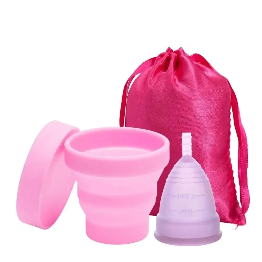 Medical Reusable Menstrual Cup Women Menstrual Cup Period Cup Medical Grade Silicone Feminine Hygiene Copa Menstrual De Silicone