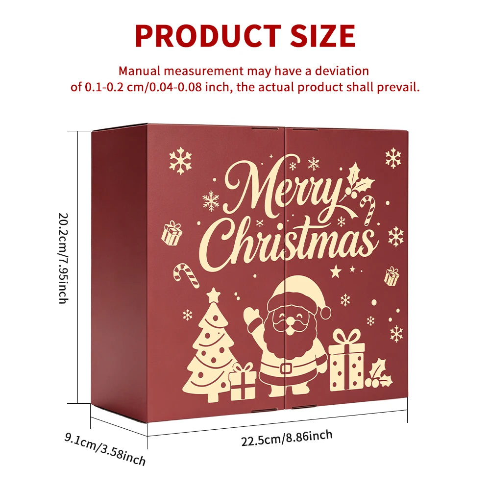 Makeup Set Christmas Advent Calendar Countdown Surprise Gift Set Decoration Christmas Present for Girlfriend Mom Ladies Women