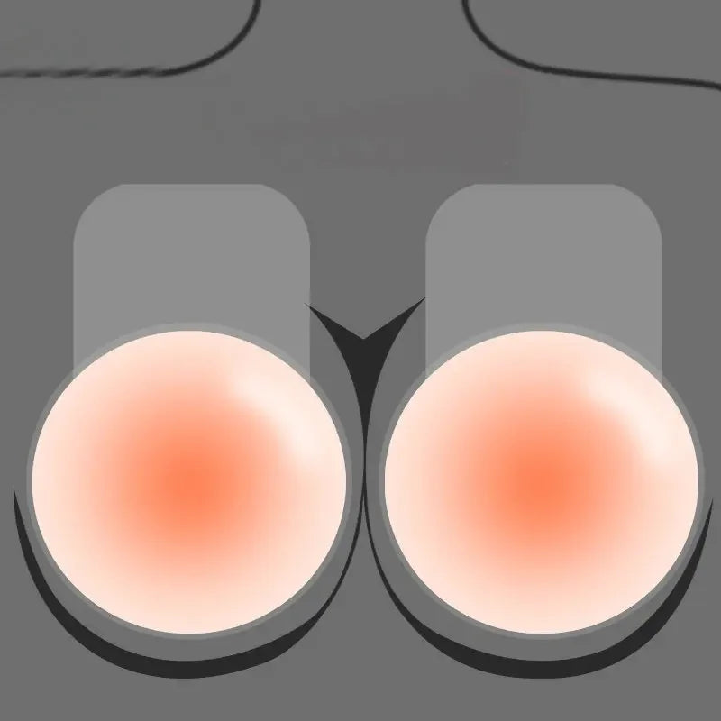 2/4PCS  Silicone Lift Up Bra Sticker Adhesive Invisible Bras Chest Patch for Women Reusable Chest Breast Petals Pads