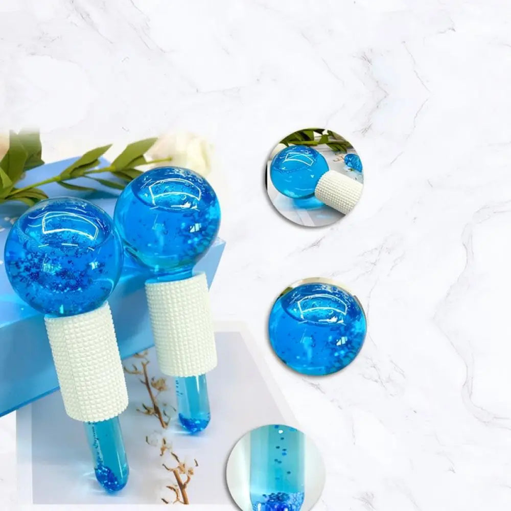 Cooling Face Globes Massage Roller Cryo Sticks Skin Rejuvenation Tightening Pores Facial Beauty Care Massage Tools