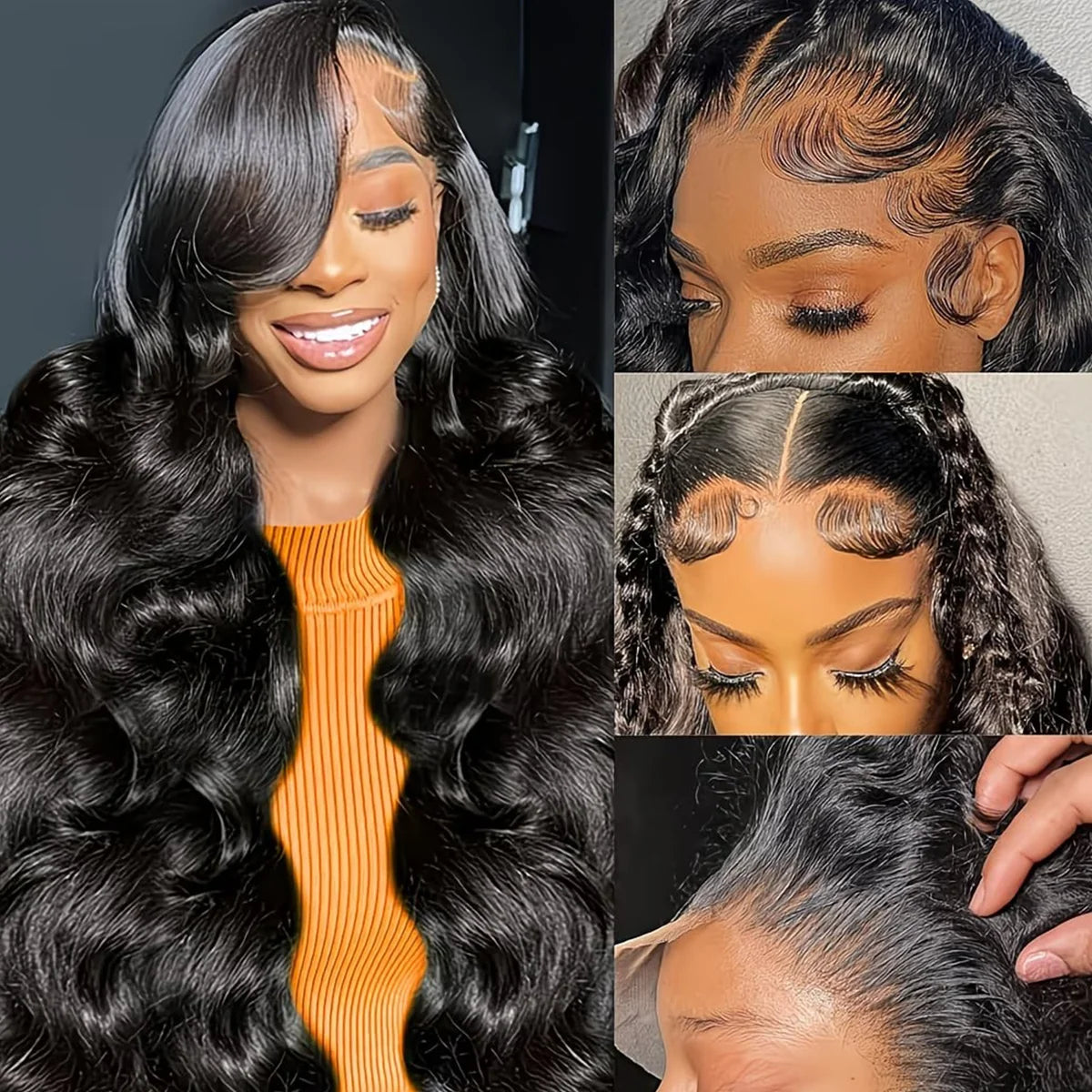 Pre Plucked Body Wave Human Hair Wigs For Woman Clearance Sale 13x6 HD Lace Frontal Human Hair Wig Glueless Wigs Human Hair