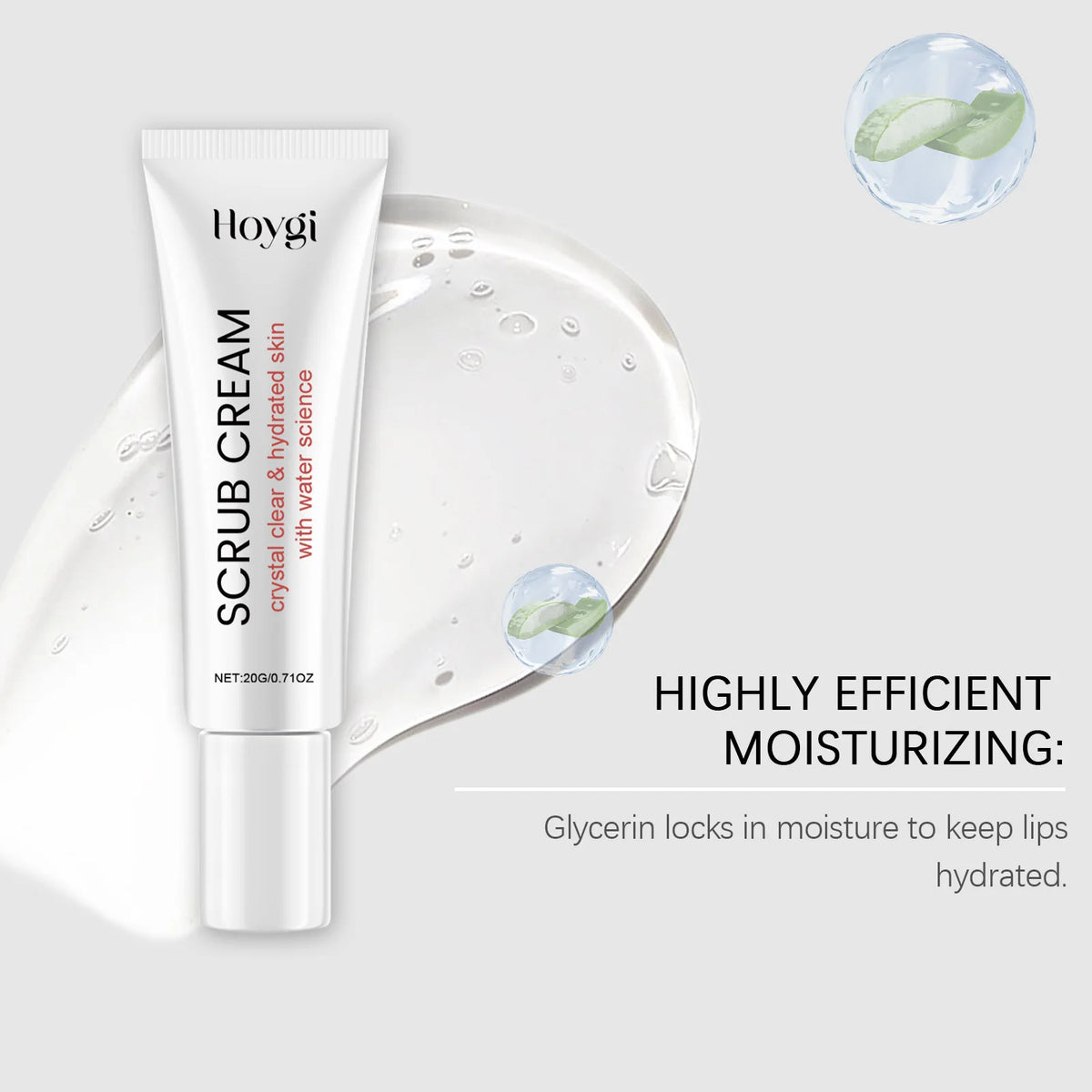 Hoygi Propolis Honey Lip Exfoliating Scrub Hydrating Vertical Lip Fine Lines Plump Full Lips Daily Lip Treatment Makeup Primer