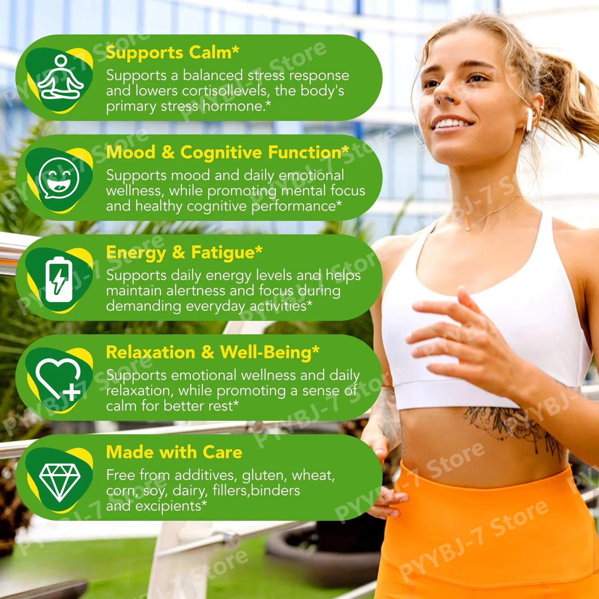 Ashwagandha Complex Softgels with MCT Oil and Black Pepper 20:1 Extract Stress Relief, Mental Focus Energy Support 300 Softgels