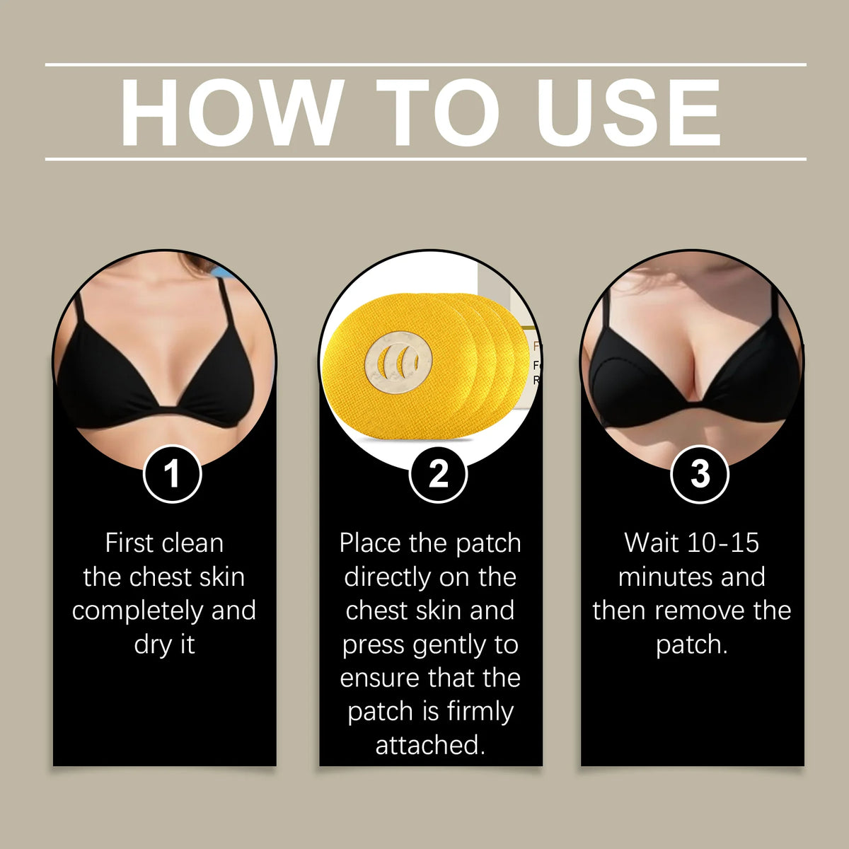 Breast Firming Lifting Patch Plumping Size Up Improve Breast Flat Prevent Sagging Shaping Tighten Bigger Breast Enhancer Patch
