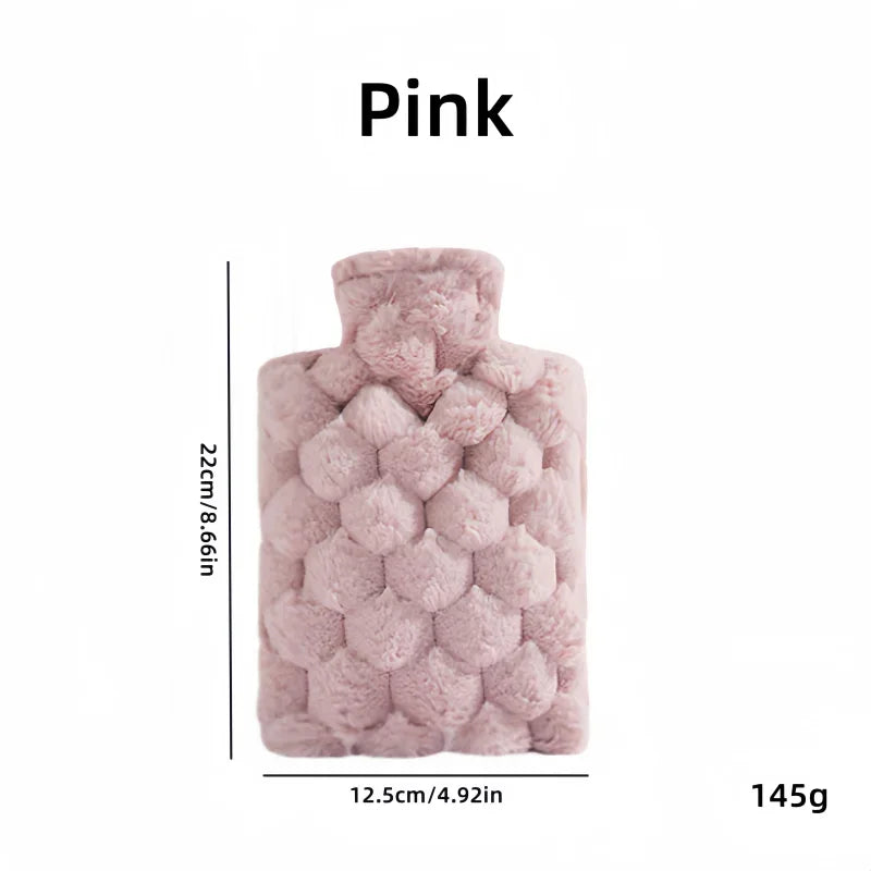 1000/500ML Hot Water Bottles Bag Water-filling Hot-water Bag for Female Warm Belly Hands and Feet Keep Hand Warmer Hot Water Bag