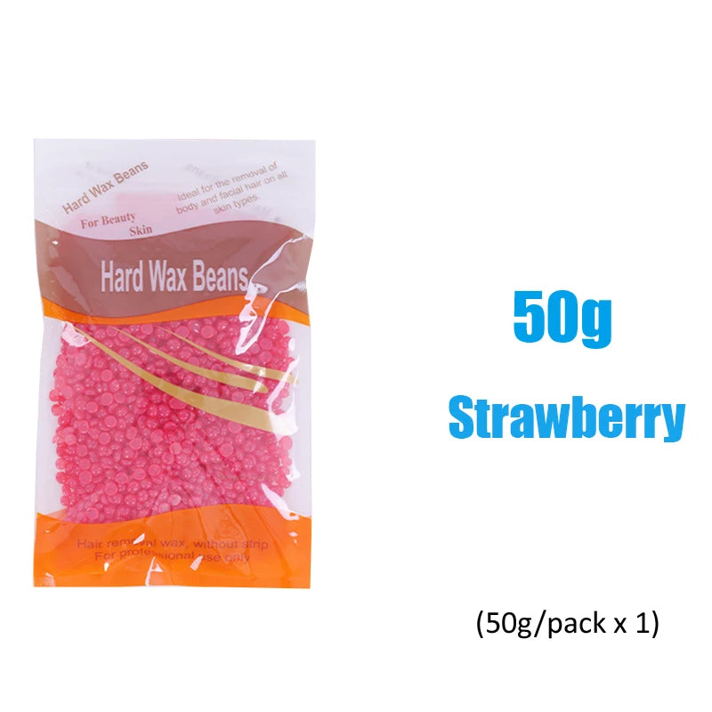 2026 Depilatory Wax Beans Hard Wax for Heating Machine Painless Hot Film Bikini Line Face Legs Body Hair Removal Treatment