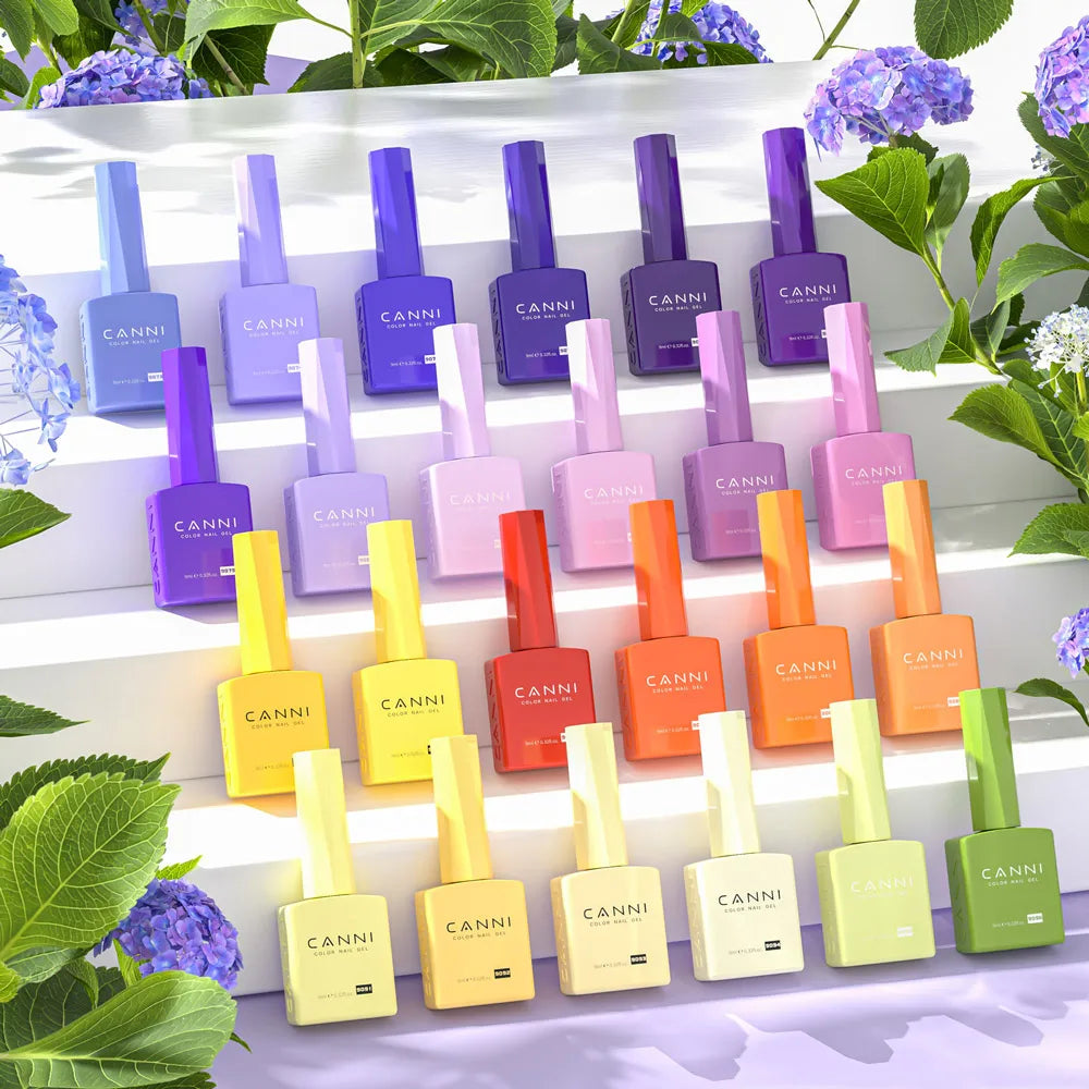 CC5 CANNI Nail Gel Polish HEMA FREE Christmas Red Winter Color Nail Gel Polish New Year Gel Design Soak Off UV LED Varnish 9ml