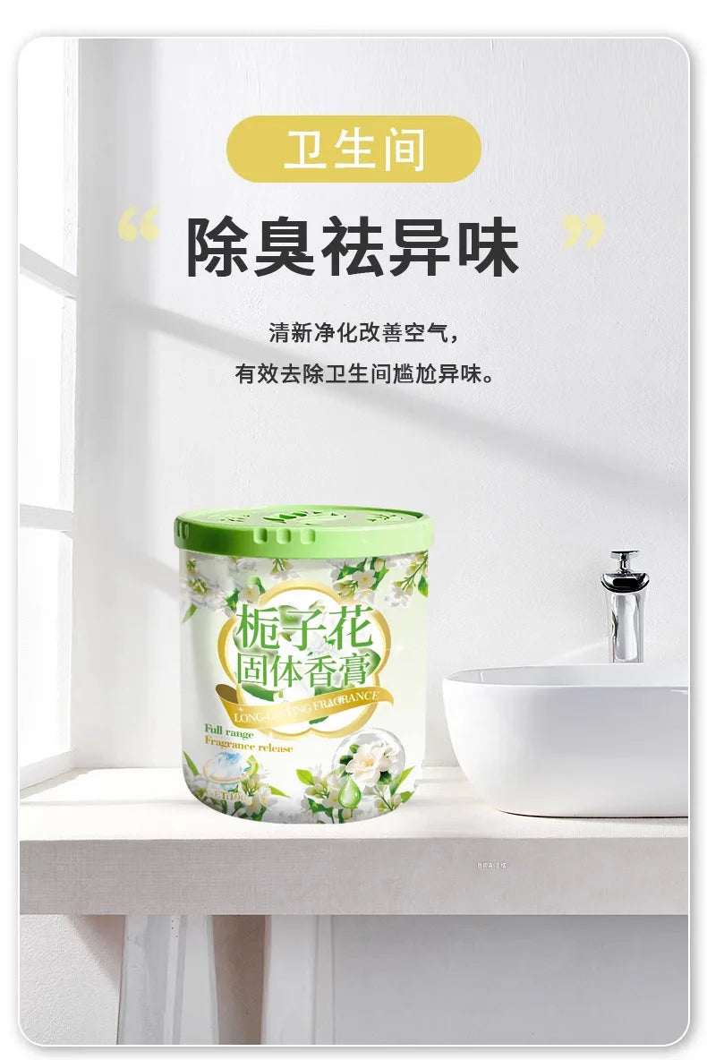 Aromatherapy for Bedrooms, Household Use, Solid Aromatherapy Cream, Bathroom, Air Freshener, Deodorizer, Long-Lasting Indoor Use
