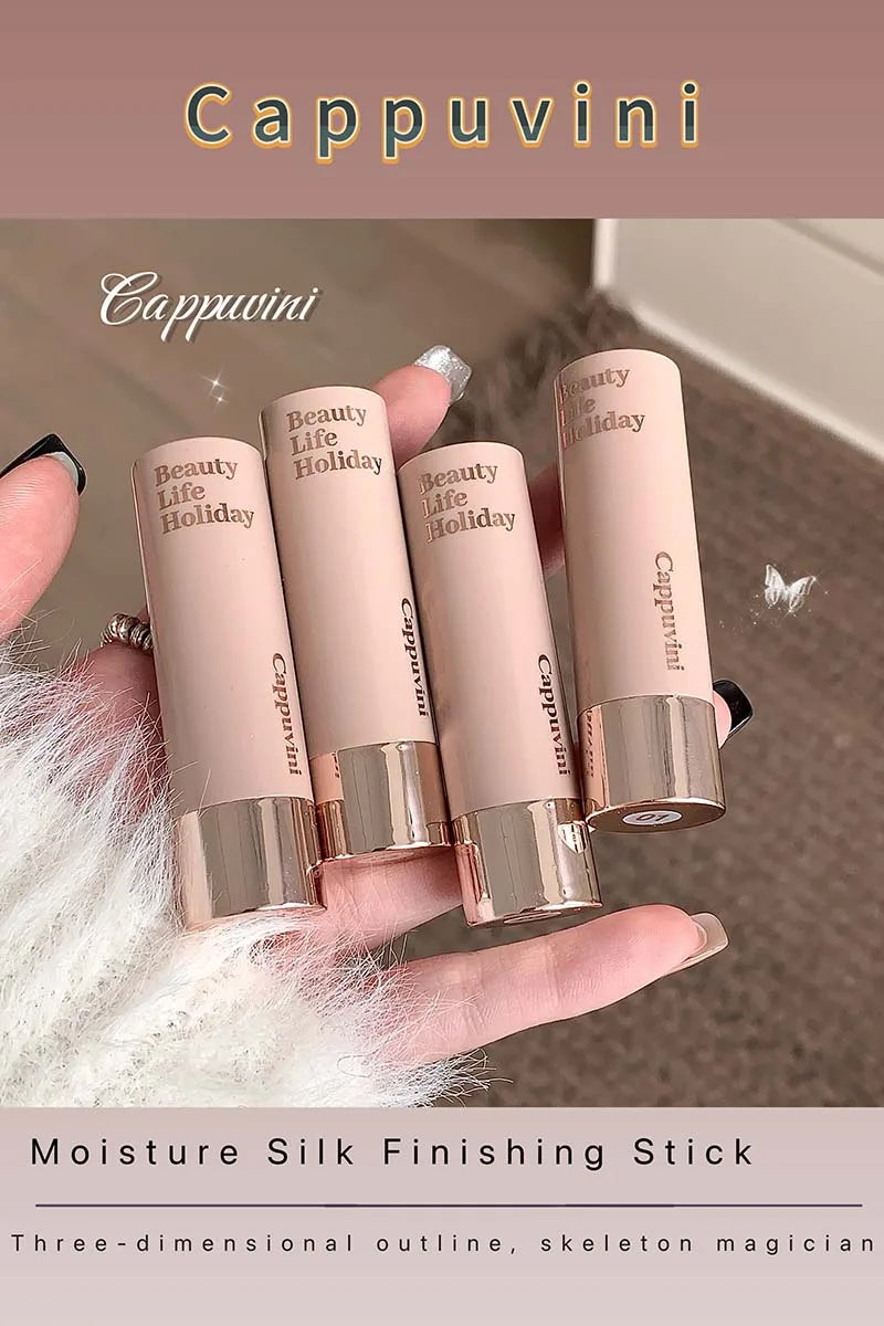 Moisturizing Silky Three-dimensional Contour Stick Lasting Natural Matte Single Color Suitable for Nose Shadow Makeup Contour