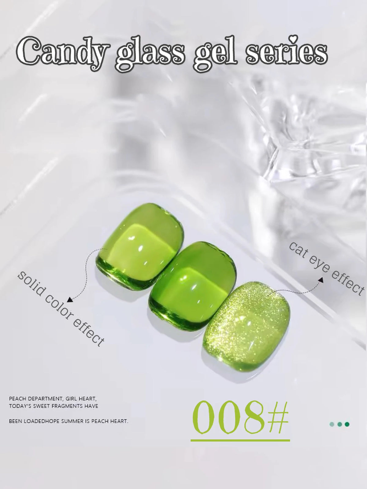 MIANEL 12ML Candy Glass Gel Nail Polish Set Ice-Clear Dopamine Spring Nails Fantasy Nail Art 1-10 Pcs