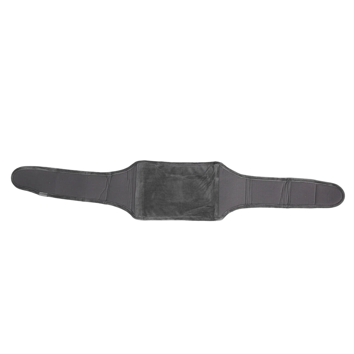 Hot Water Bag Uterus Warming Waist Belt Dark Gray Adjustable Thick Soft Plush Waist Cover for Hot Water Bottle