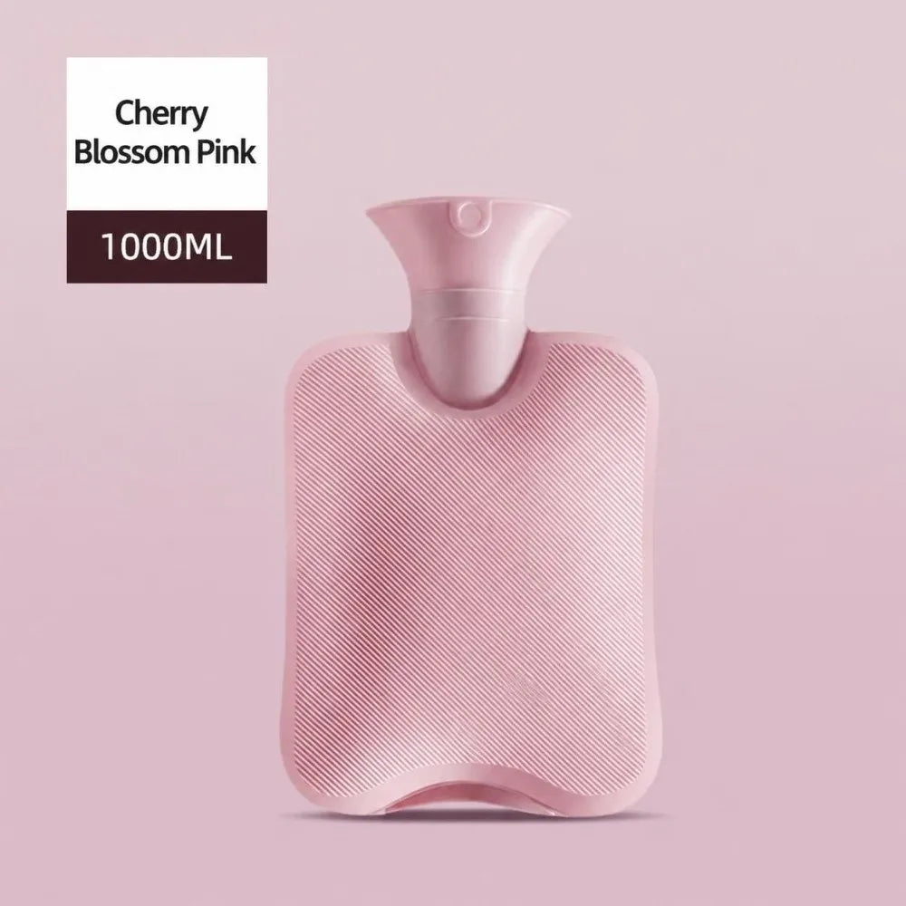 1000ml/2000ml Hot Water Bottle Explosion-Proof Warm Water Bag Leak-proof Hot Water Bag Winter