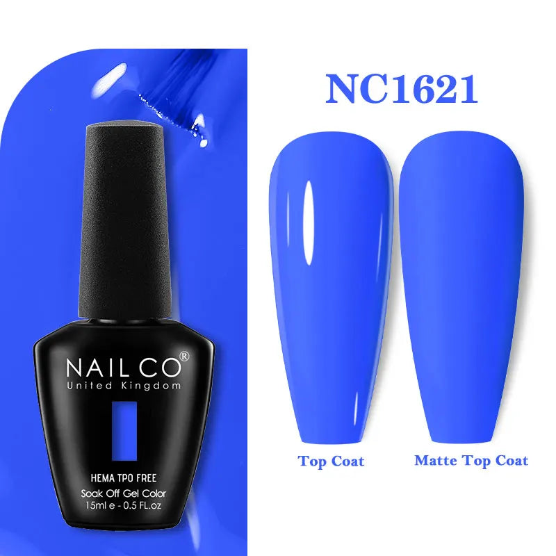 NAILCO 15ml TPO-Free Nail Gel Polish Vernis Semi Permanent Nails Art Manicure Design Hybrid Remover Gel Top Coat Ongle Gel UV