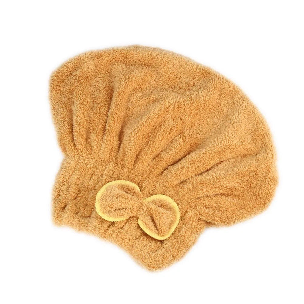 Soft Microfiber Quick Dry Hair Hat for Women Men Unisex Lightweight Towel Turban for Swimming Shower Yoga