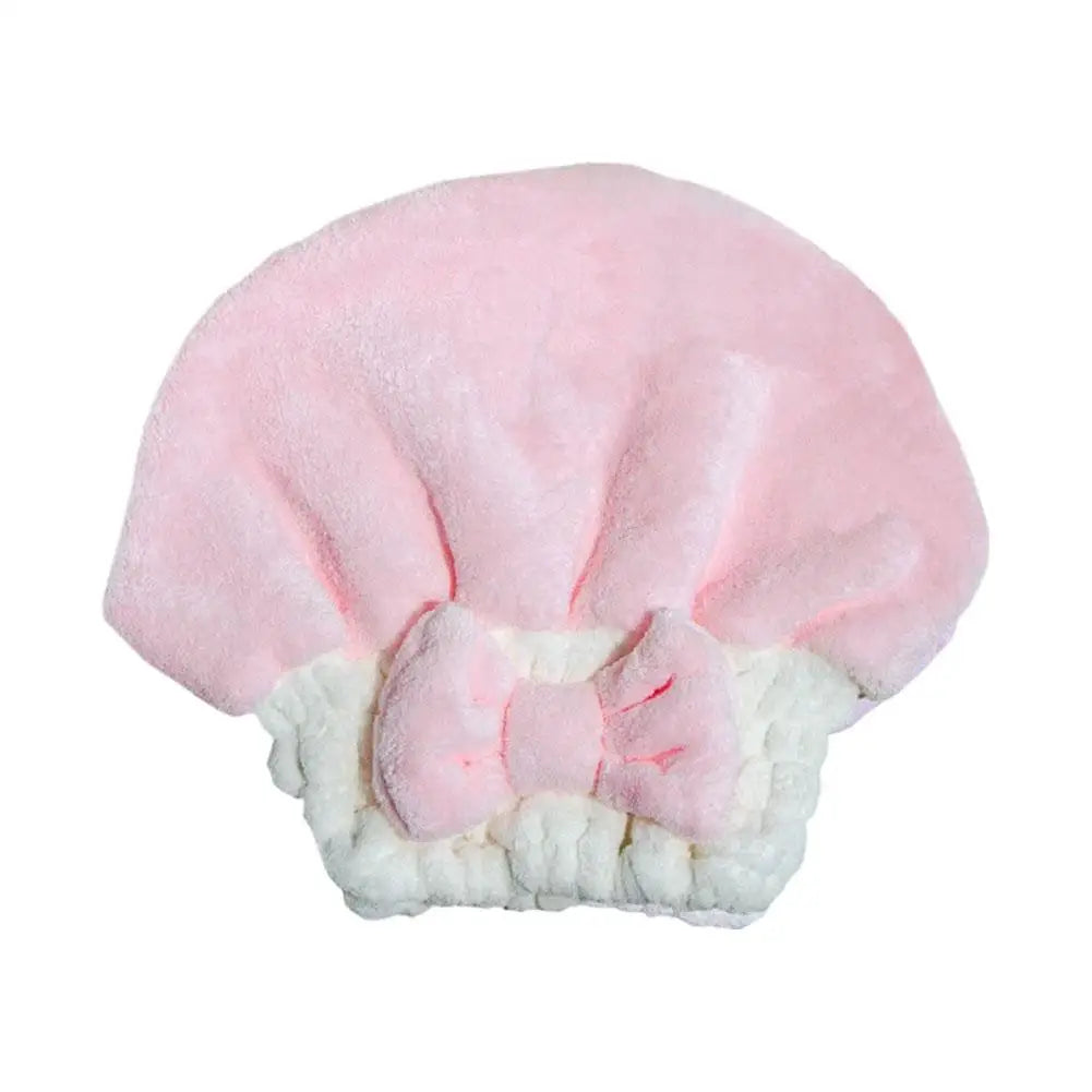 Microfiber Hair Drying Towels Head Wrap with Bow-Knot Shower Cap Hair Turban HairWrap Bath Cap for Curly Long Wet Hair Gift 2026