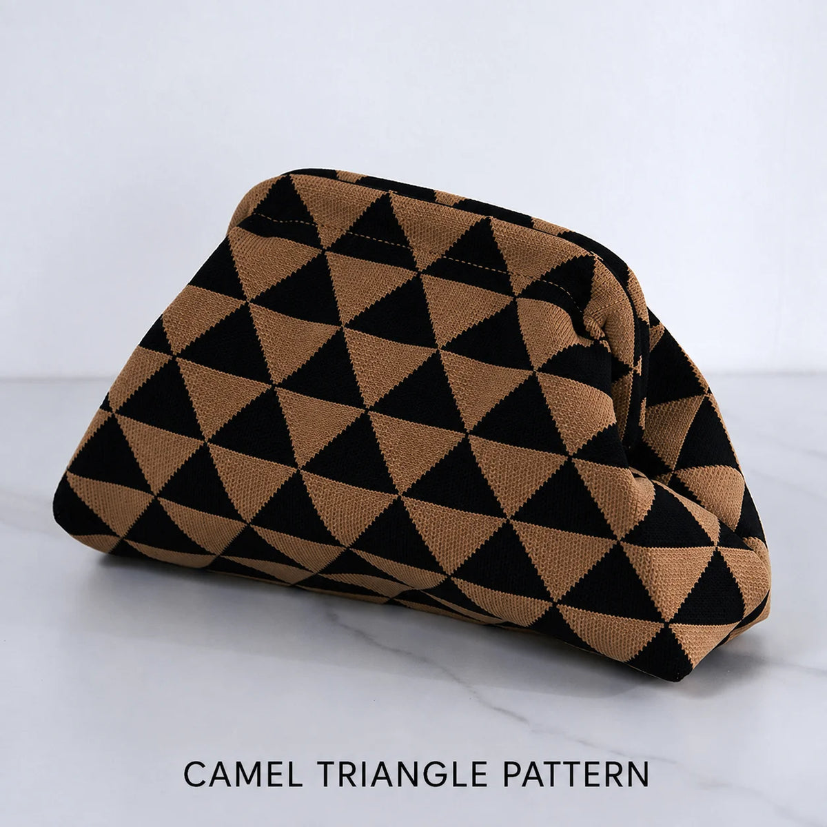 Makeup Storage Pouch Striped Geometric Cosmetic Bag Lightweight Portable Travel Toiletry Handbag For Women Organizer Purse Bags