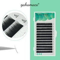 GLAMLASH Color Lash Purple Blue Brown Green Red White Pink Yellow Eyelash Extensions Individual False Colored Mink Lashes Makeup