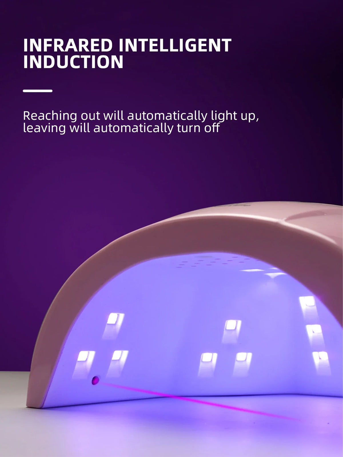 88W UV LED Nail Lamp 24 LEDs Nail Dryer for Nails Gel with 3 Timer Settings Professional UV Cabin Manicure Lamp Nail Art Tools