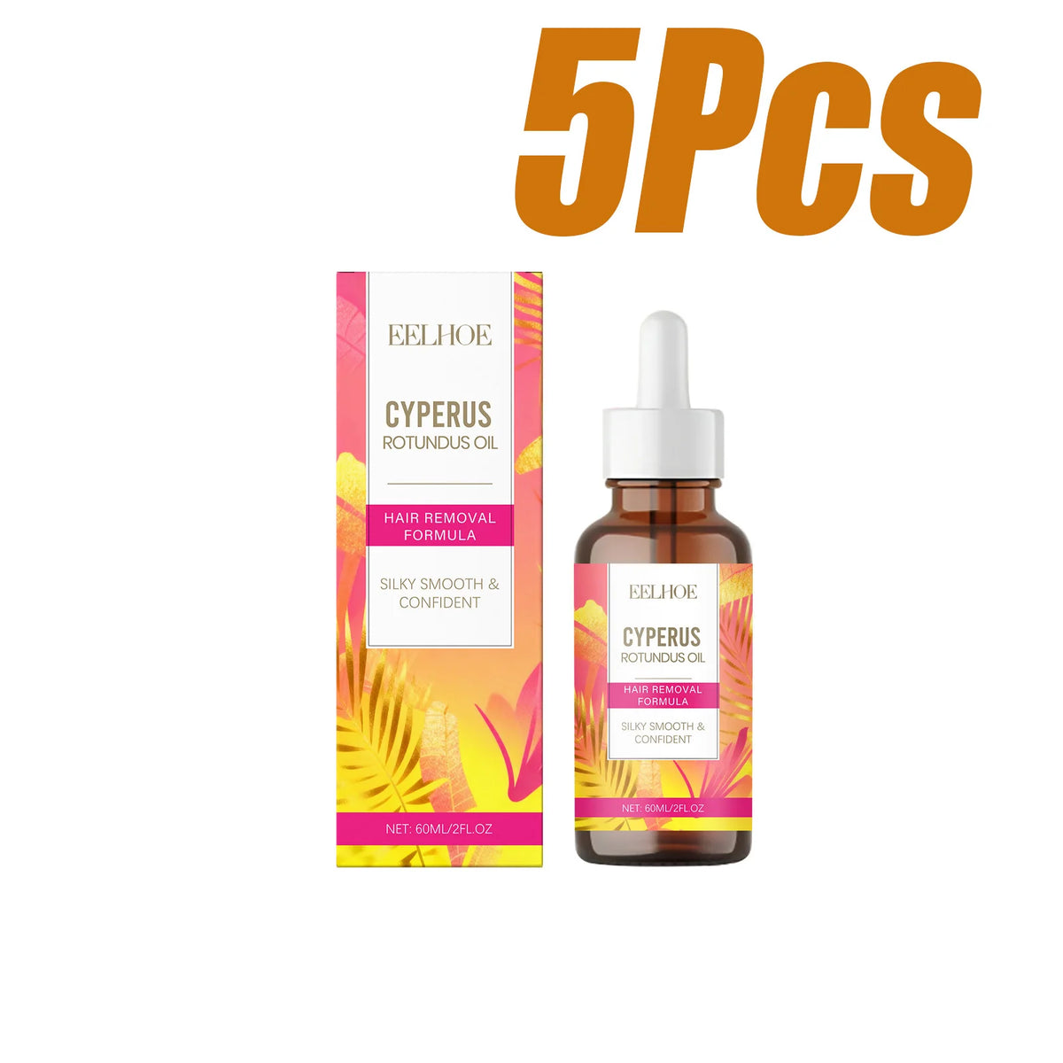 Cyperus Rotundus Oil for Hair Removal Painless Soothing & Nourishing Depilatory Cream for Legs Arms Underarms Smooth Skin Care