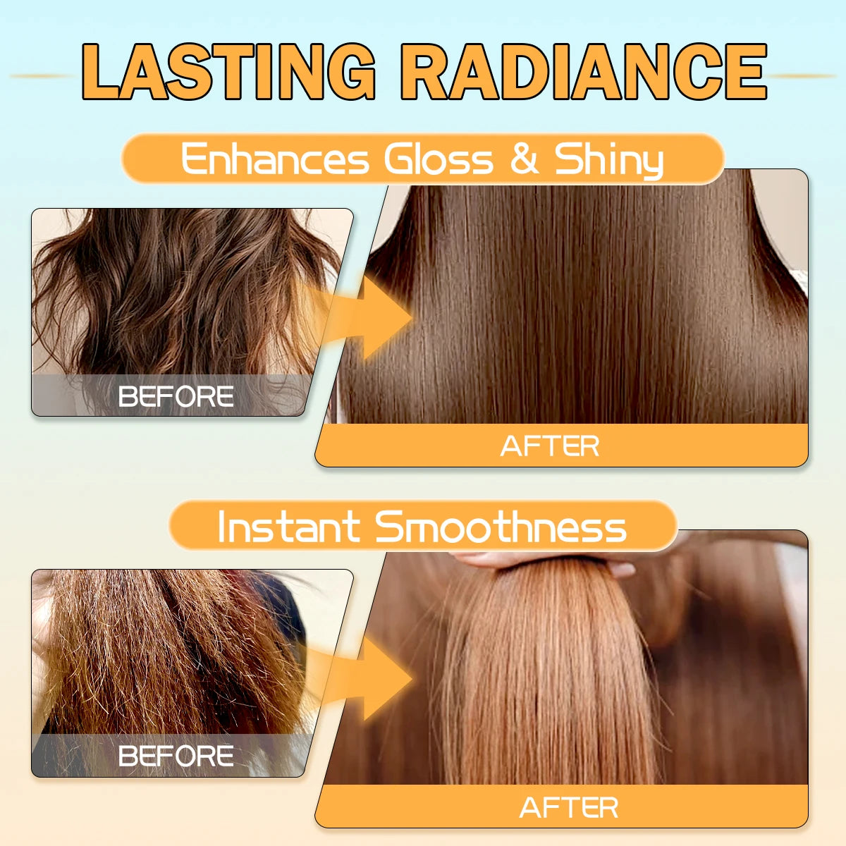 GOIPLE Keratin Deep Conditioner Salon Treatment for Dry Damaged Curly Frizzy Color Treated Hair Women