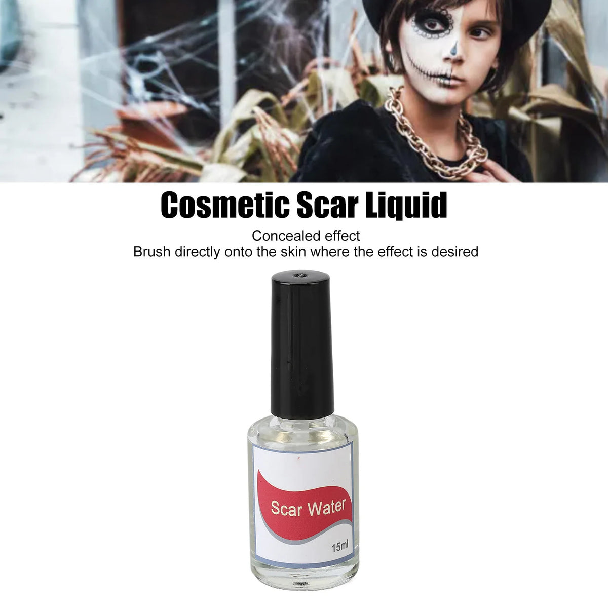 Realistic Makeup Scar Liquid Makeup Scarring Liquid Realistic Cosmetic Special Effects Liquid for Television Halloween
