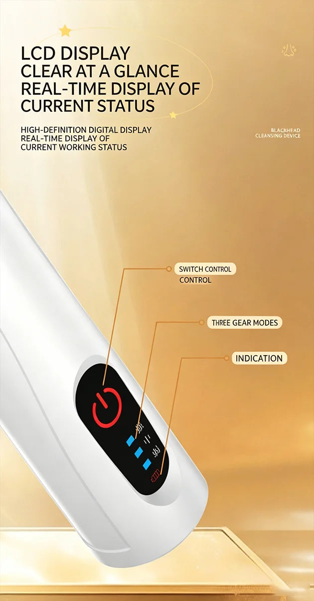 Blackhead Suction Device Electric Suction Beauty Salon Men's Specific Blackhead Suction Device