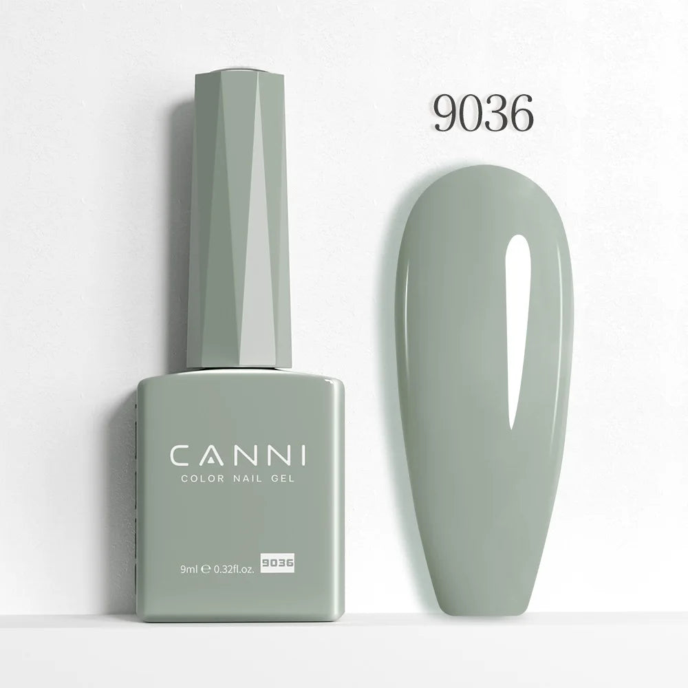 CANNI Hema Free Nail Gel Polish Christmas Red Color Collection Semi Permanent Nail Dehydrator Primer 9ml French Gorgeous Color