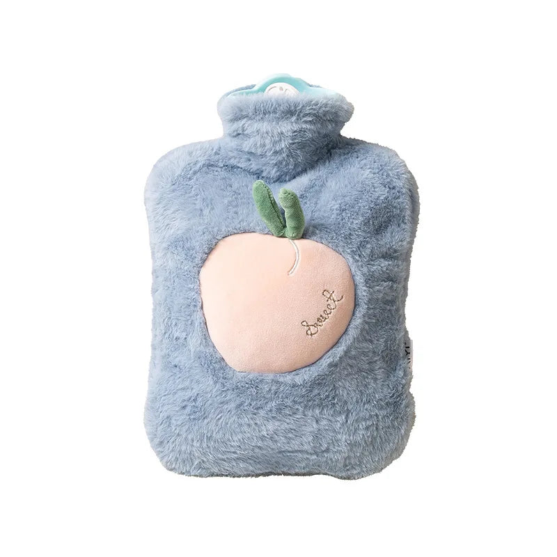 500ML Hot Water Bottles Bag Water-filling Hot-water Bag for Female Warm Belly Hands and Feet Keep Hand Warmer Hot Water Bag