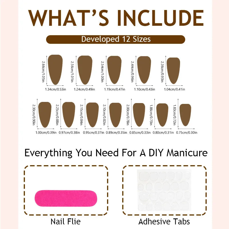 10pcs Press on Nails False Nails Handmade Burgundy Cat Eye Long Almond Gothic Nails Reusable Manicure for Halloween Party