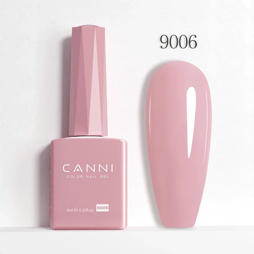 CANNI Christmas Color Gel Polish 9ml Hema Free TPO Free Nail Gel Polish Winter Colors Semi Permanent Gel Super Texture Brush